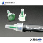 Peralatan medis Pen tanpa rasa sakit jarum Diabetik Tidak berbahaya Silicone Lubricant Coating