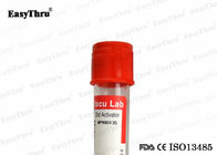 Tabung Pengumpulan Sampel Darah Vakum Medis Cap Merah 2ml-10ml Volume