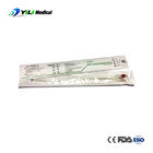 Medical Smooth Silicone Catheter Foley Fr12 Fr14 Fr16 Tiga Cara