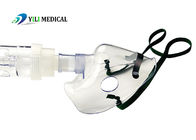 Orang dewasa PE tabung endotracheal sekali pakai, transparan nebulizer masker oksigen