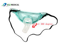 Masker Nebulizer Tracheostomy PE tanpa bau, 360 rotasi Venturi Mask Untuk Trach