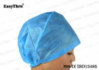 Pakaian Isolasi Pelindung ISO Biru, topi bedah sekali pakai steril