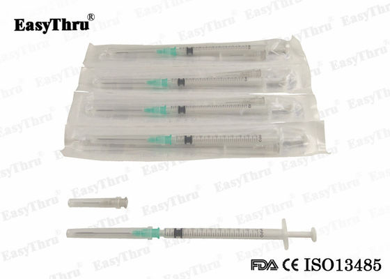 1 cc Disposable Injection Syringe Steril Non Pyrogenic